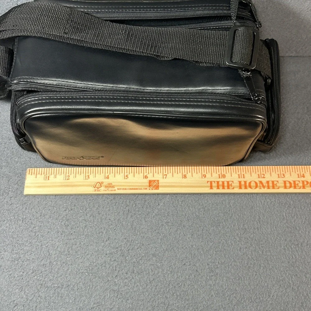 Vintage Black Rayovac Camcorder Leather Carry‎ Case Bag Accessory